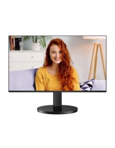 Monitor profesional aoc 24b3cf2 23.8'/ full hd/ multimedia/ regulable en altura/ negro